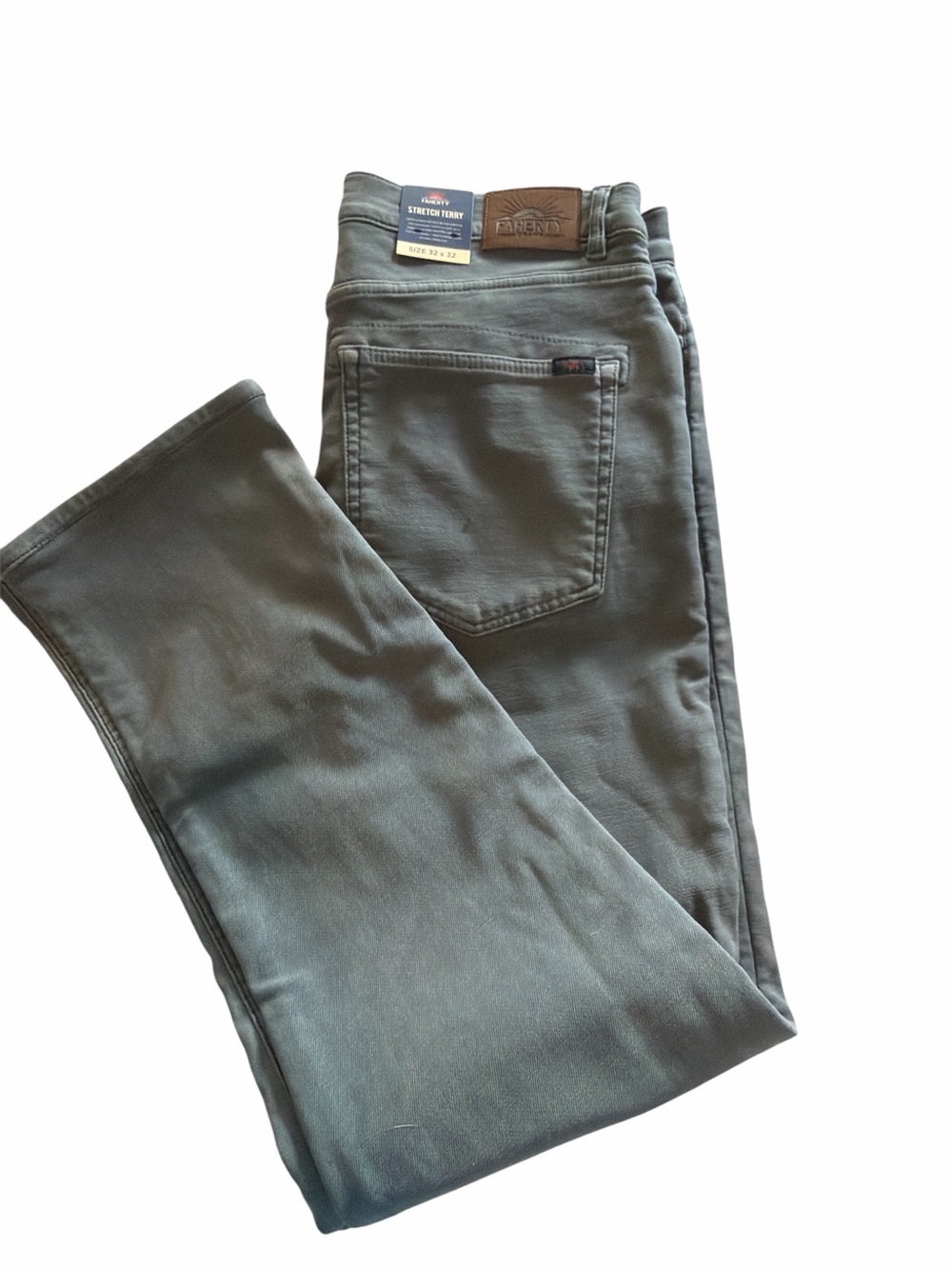 NWT Faherty Men's Stretch Terry Straight Jeans/pants.  32x32